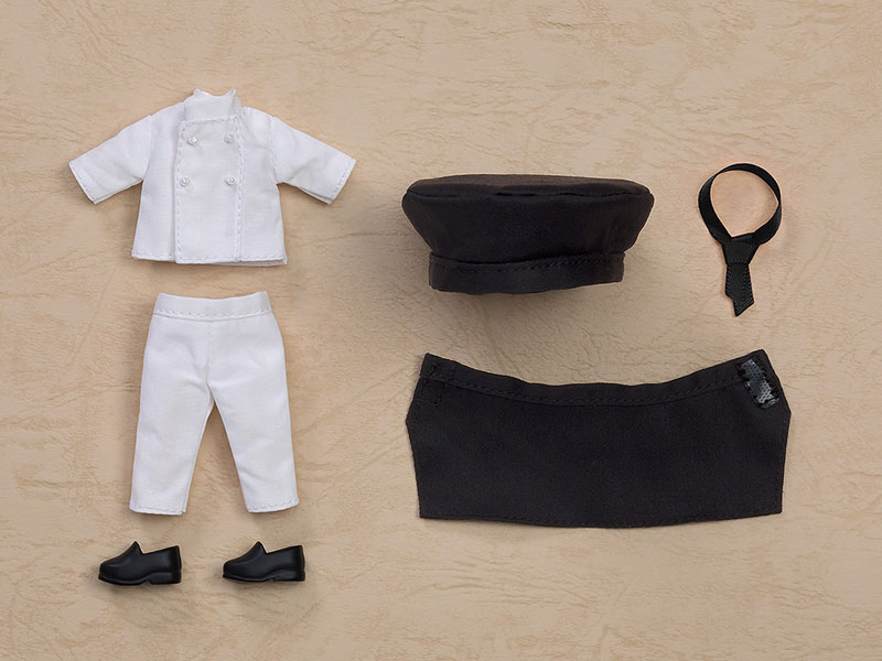 Nendoroid Doll Work Outfit Set Pastry Chef (Black)(Pre-order)