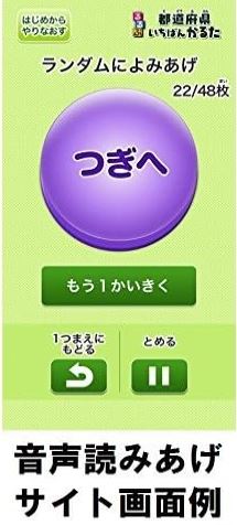 [สื่อการสอนภาษาญี่ปุ่น] บัตรจังหวัดรูรูบุ เบสต์ คารุตะ るるぶ 都道府県いちばんかるた