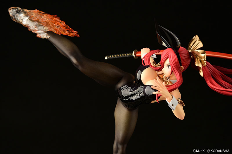FAIRY TAIL Erza Scarlet High Kick ver. Black Bunny 1/6 Complete Figure(Pre-order)(Single Shipment)