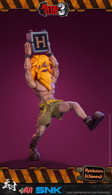 Metal Slug 3 1/12 Scale Action Figure Hyakutaro Ichimonji(Pre-order)