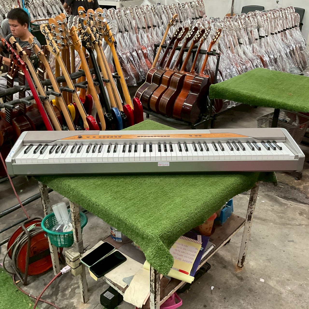 เปียโน CASIO : PX-110 สินค้าไม่พร้อมใช้งาน (ต้องซ่อม)