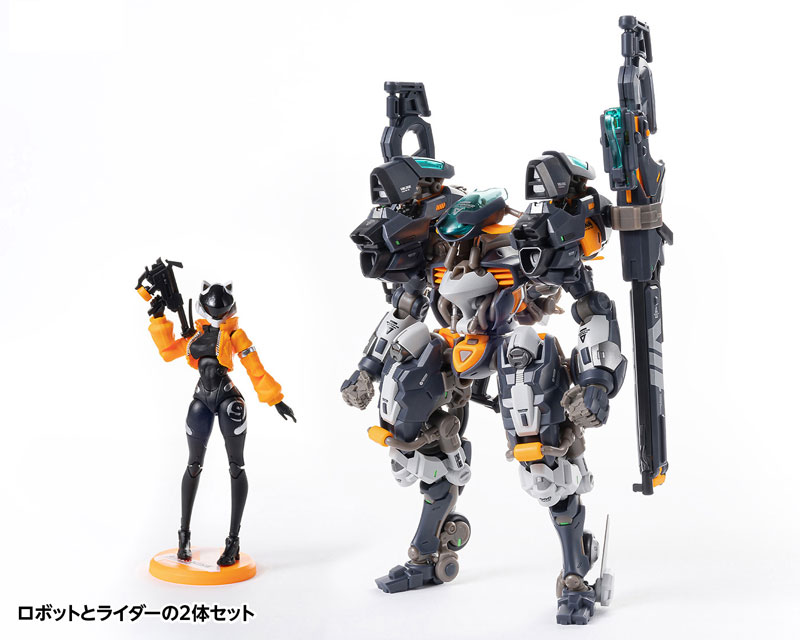 ROBOT BUILD RB-14 AUTONINE "9gou Denki" (Universal Color Ver.) Action Figure(Pre-order)