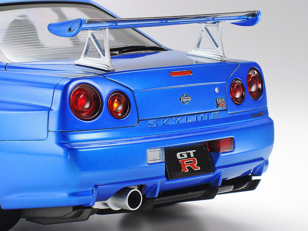 โมเดลรถจำลองทามิย่า ขนาด 1/24 TA24258 Nissan Skyline GT-R V-Spec II R34