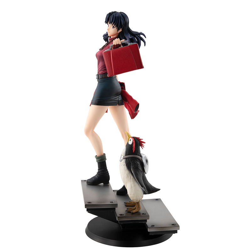 [Exclusive Sale] GALS Series Rebuild of Evangelion Misato Katsuragi & Penpen Complete Figure(Pre-order)