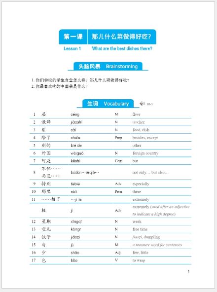แบบเรียนภาษาจีนหลักสูตรเร่งรัดการฟังสำหรับนักเรียนเตรียมมหาวิทยาลัย เล่ม 2 预科汉语强化教程系列 听力课本 2 Intensive Chinese for Pre-University Student Listening 2