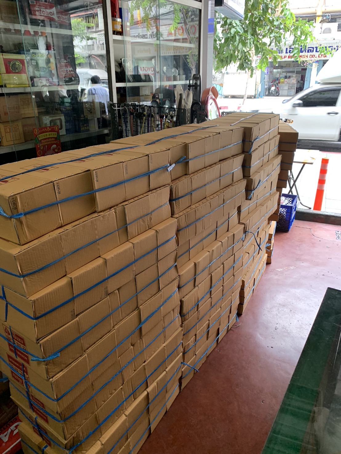 กระจกมองข้าง ISUZU KS21 KS22 ดำตรง