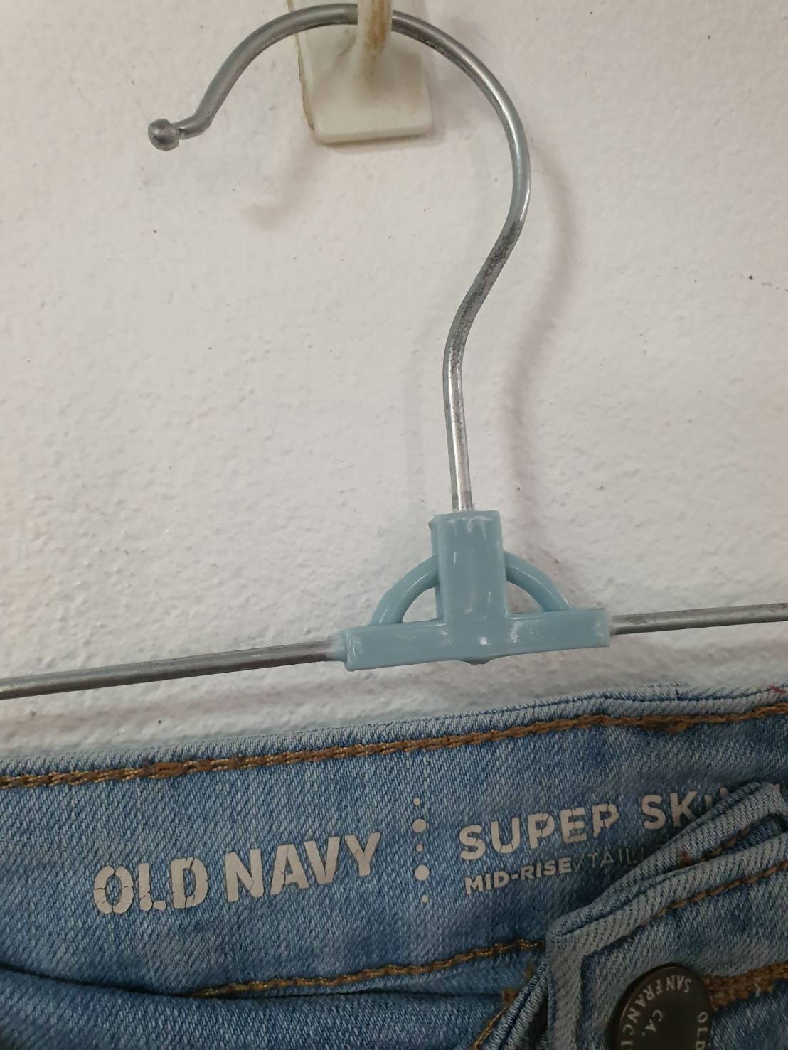 FF06549 กางเกงสกินนี่ มือสอง OLD NAVY เอว 32-34 นิ้ว