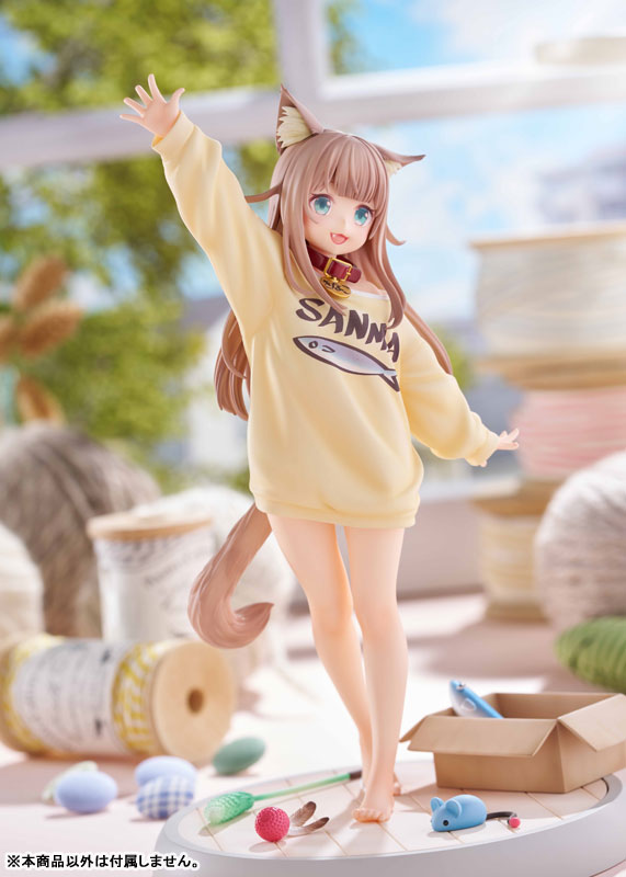 My Cat Is A Kawaii Girl KINAKO -Play With Ver.- PVC Figure (1:6 Scale)(Pre-order)