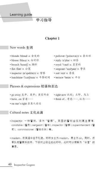 หนังสืออ่านนอกเวลาภาษาอังกฤษ เรื่อง: Inspector Logan (ระดับ 1) + CD Inspector Logan (Level 1) + CD