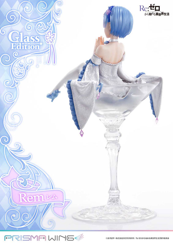 PRISMA WING Re:ZERO -Starting Life in Another World- Rem Glass Edition 1/7 Complete Figure(Pre-order)