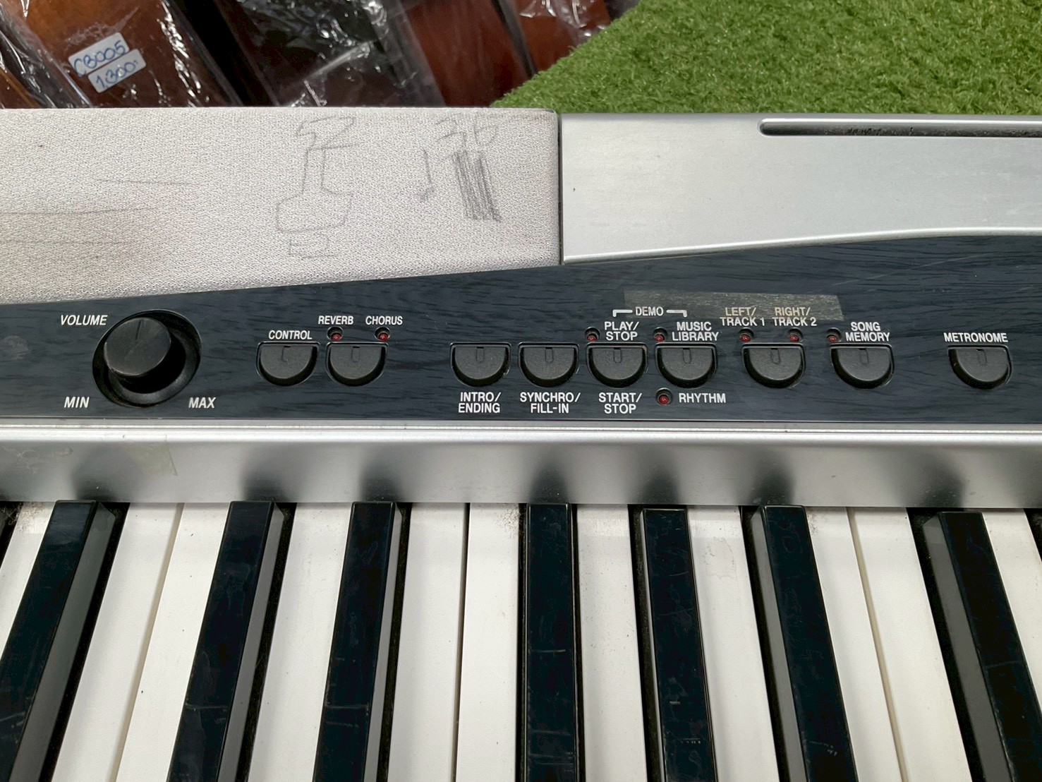 เปียโน CASIO : PX-100AW สินค้าไม่พร้อมใช้งาน (ต้องซ่อม)