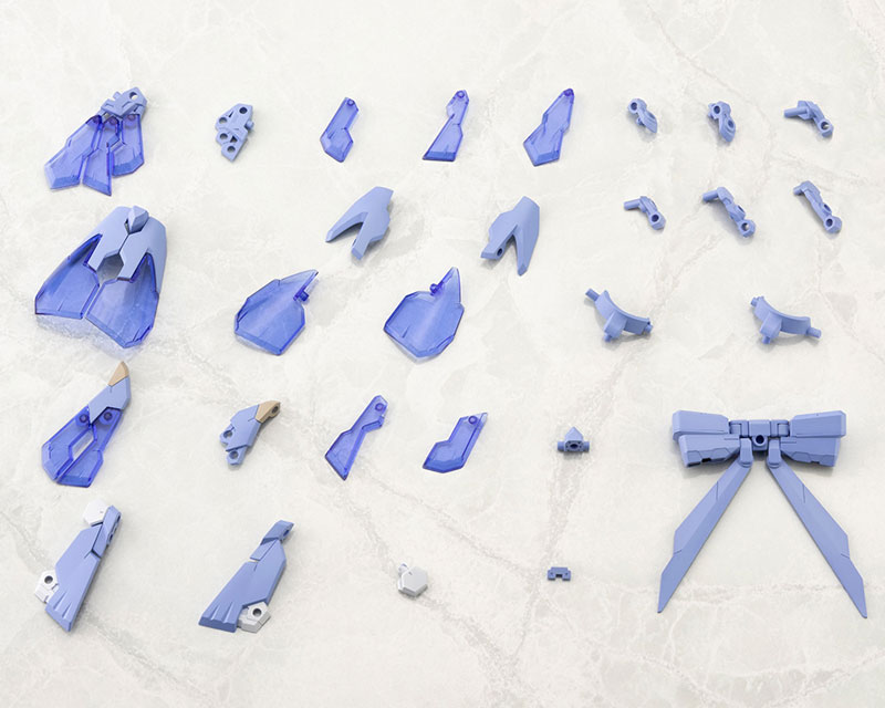 M.S.G Modeling Support Goods MECHA SUPPLY33 EXPANSION ARMOR Type E Dress Ver. (LIGHT BLUE)(Pre-order)