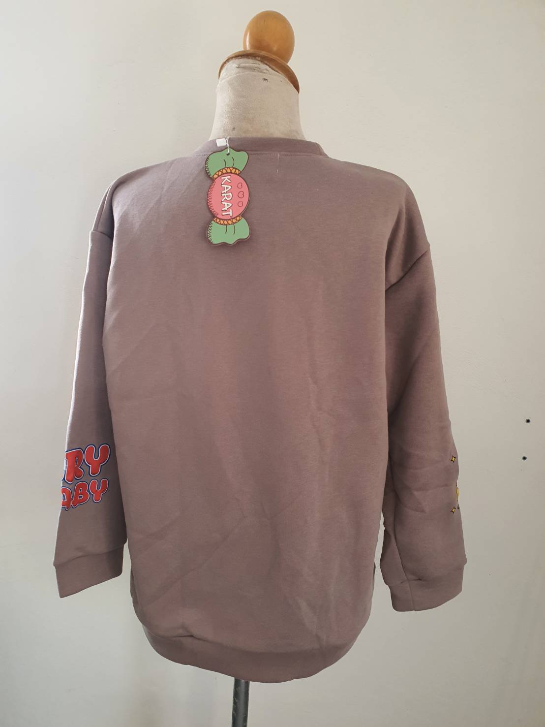 FF05912 เสื้อแฟชั่น สีน้ำตาล ของใหม่ อก 44 นิ้ว