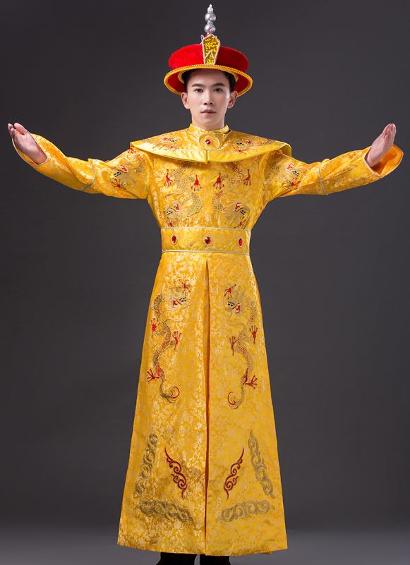 ชุดฉลองพระองค์จักรพรรดิ์เฉียนหลง 古代乾隆皇帝龙袍高档服装清朝 Emperor Qianlong's Robes