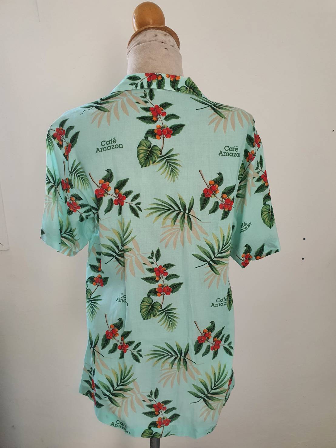 FF05742 เสื้อเชิ้ต อเมซอน ของสะสม ของใหม่ SIZE L อก 38 นิ้ว