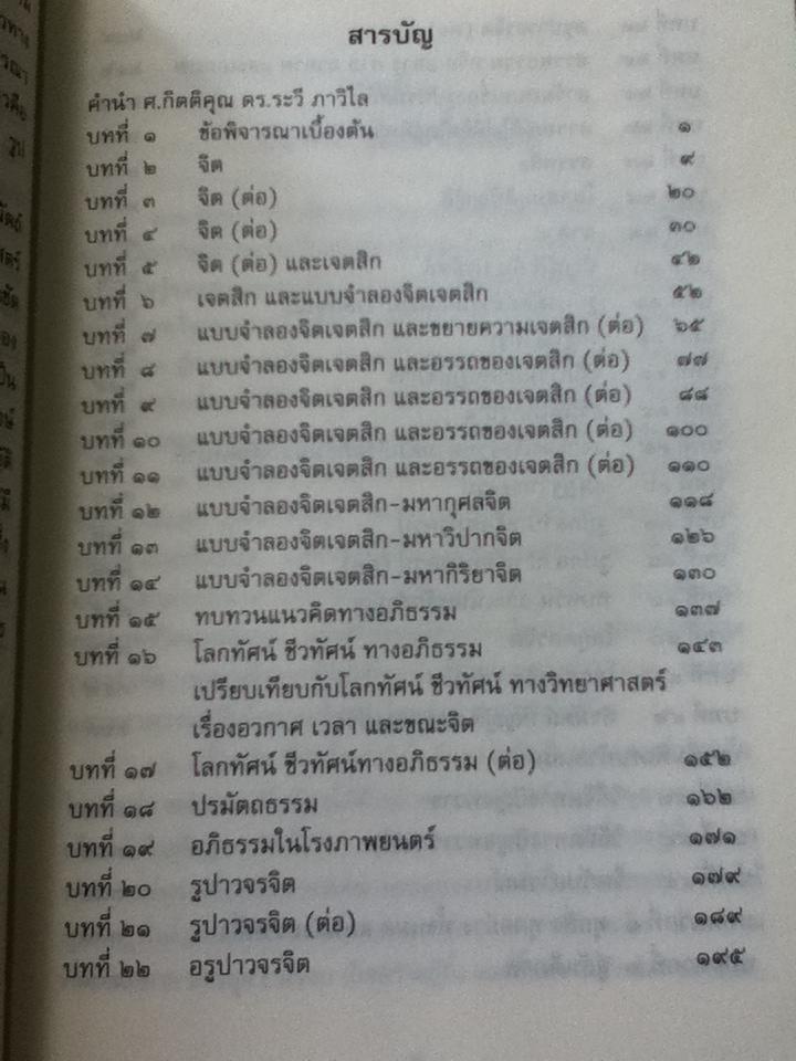 อภิธรรมสำหรับคนรุ่นใหม่/ ศ.กิตติคุณ ดร.ระวี ภาวิไล