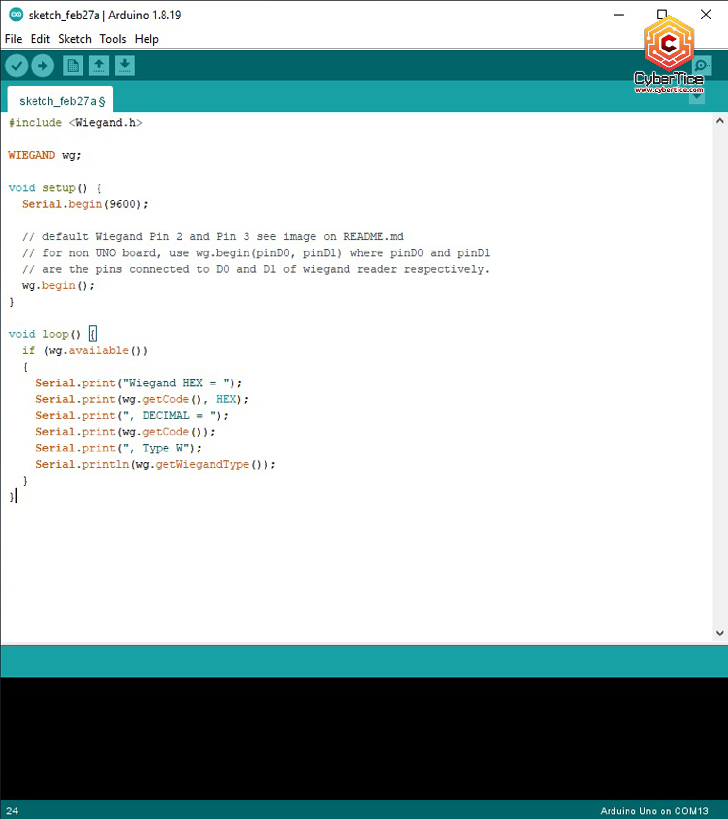 สอนใช้งาน Arduino เครื่องอ่านบัตรคีย์การ์ดระยะไกล 125khz ระยะอ่าน 70 ...