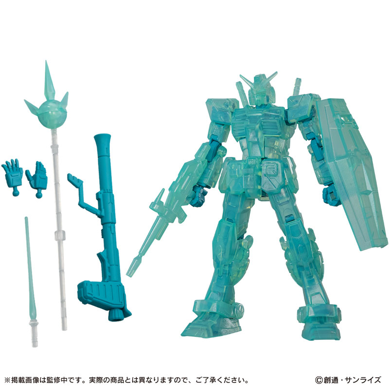 Mobile Suit Gundam CAPSULE ACTION -Hatsune Miku color Ver.- 4Pack BOX(Pre-order)