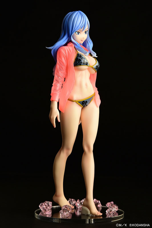 FAIRY TAIL Juvia Lockser Gravure_Style "Black Bikini!!" Sheer Wet Shirt SP 1/6 Complete Figure(Pre-order)