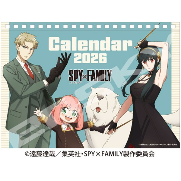 TV Anime "Spy x Family" CL-011 2026 Tabletop Calendar(Pre-order)