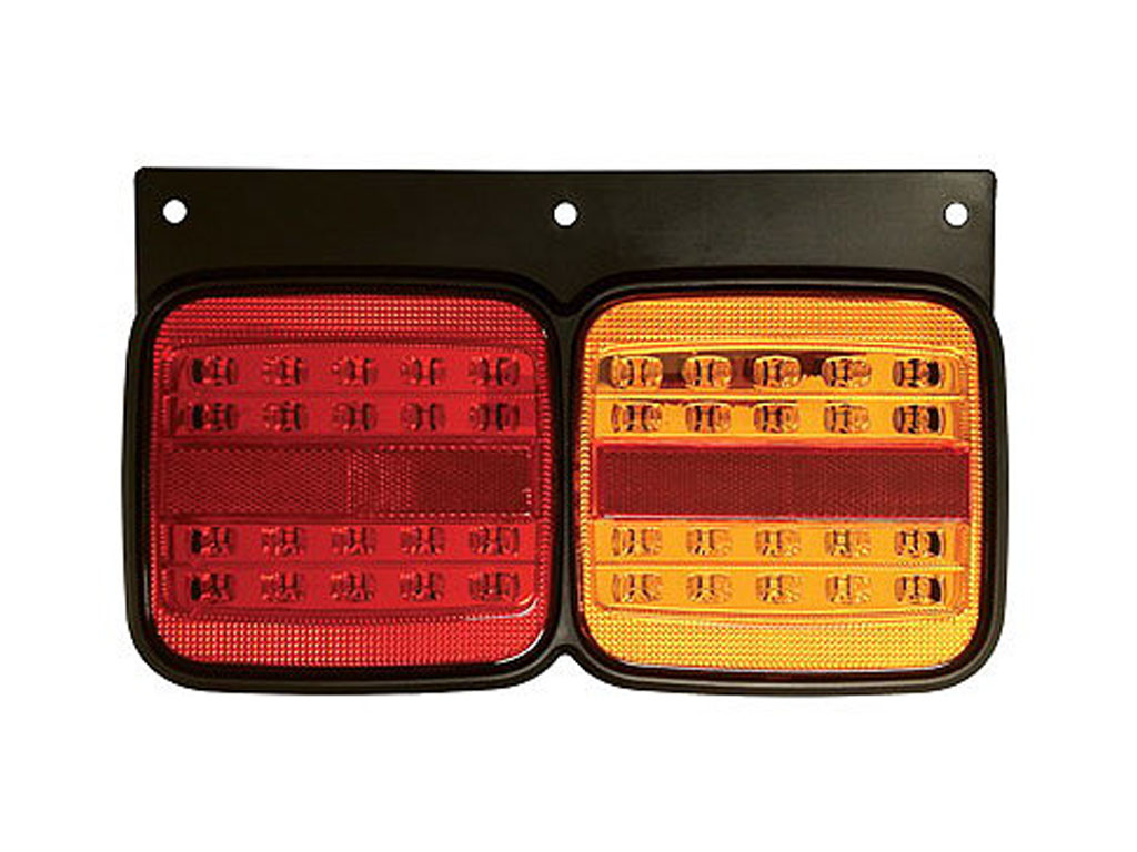 ไฟท้าย LED 545 JCM พร้อมไฟทับทิมในตัว