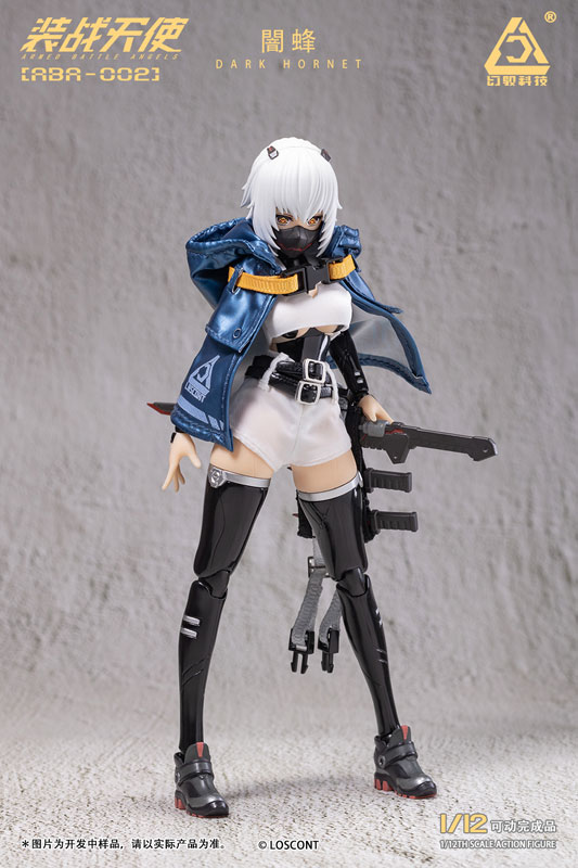 Armored Battle Angels Series ABA-002 Dark Hornet 1/12 Scale Posable Figure(Provisional Pre-order)