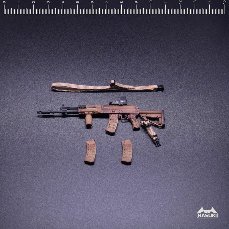 WM-03A Assault Rifle Set Coyote Brown Complete Model for 1/12 Action Figure Option Parts(Provisional Pre-order)