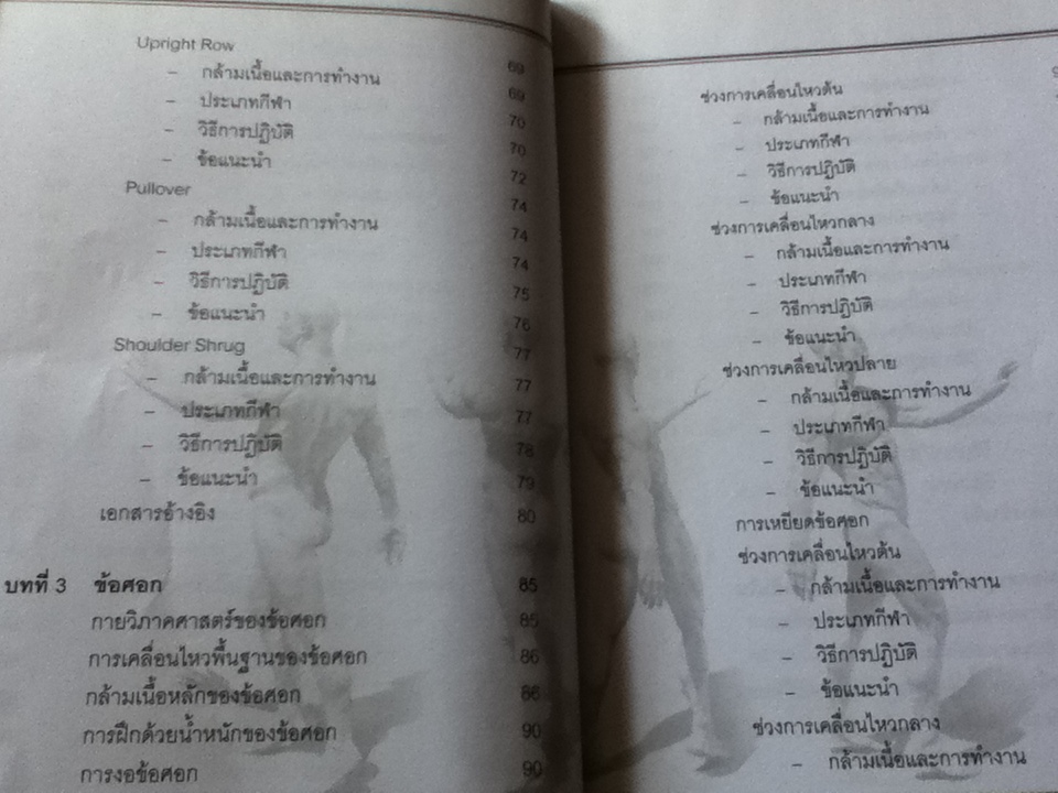 การฝึกด้วยน้ำหนัก: การประยุกต์กายวิภาคศาสตร์และสรีรวิทยาสู่เทคนิคการปฏิบัติ/ สนธยา สีละมาด และคณะ
