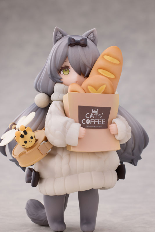 [Bonus] "Tea Time Cats Scene" Meow Town "Bread House" Clerk & Customer Set Complete Figure(Pre-order)