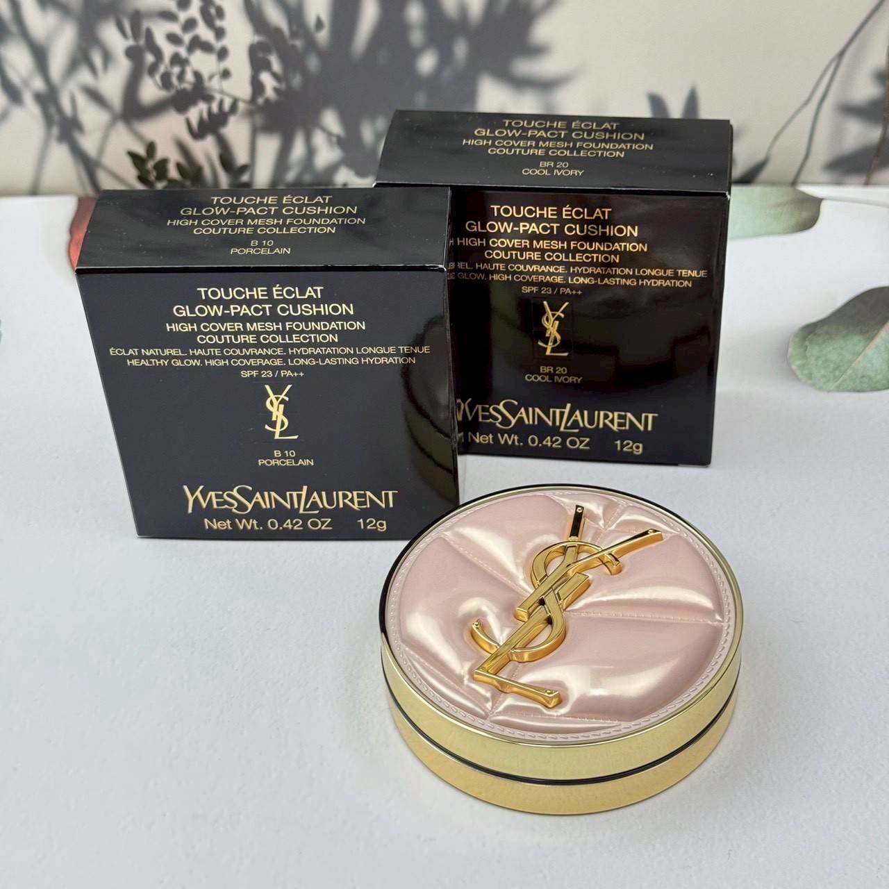 YSL TOUCHE ÉCLAT GLOW-PACT CUSHION 12 g ( มีสีให้เลือกคะ )