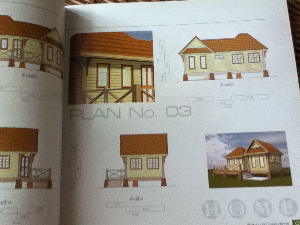 รวมแบบบ้านต้นทุนต่ำกว่า1ล้านบาท/ สัญญา นามี