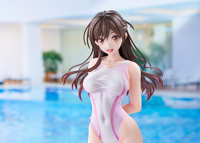 Rent-A-Girlfriend Chizuru Mizuhara Pink Line Competition Swimsuit Ver. 1/7 Complete Figure(Pre-order)