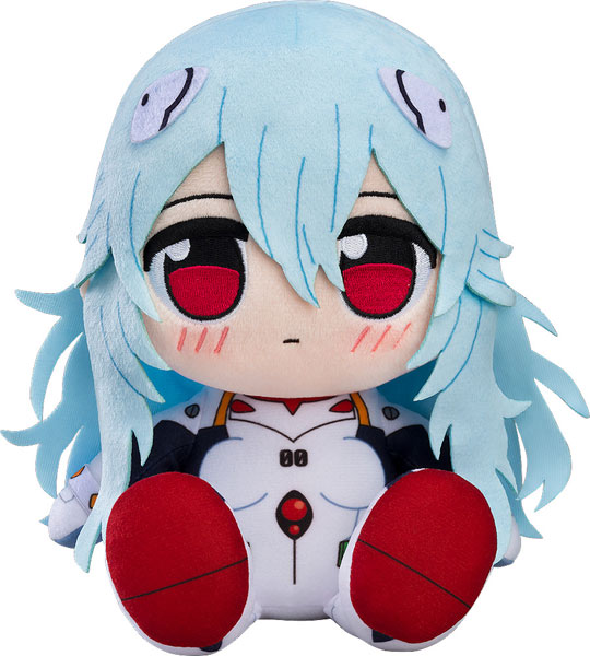Kuripan Plush Rebuild of Evangelion Rei Ayanami Long (Long Hair: White Plugsuit)(Pre-order)