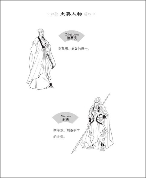 หนังสืออ่านนอกเวลาภาษาจีนเรื่องสามก๊ก ตอนอุบายเมืองเปล่า 汉语分级读物(第2级):三国演义(6三分归一)