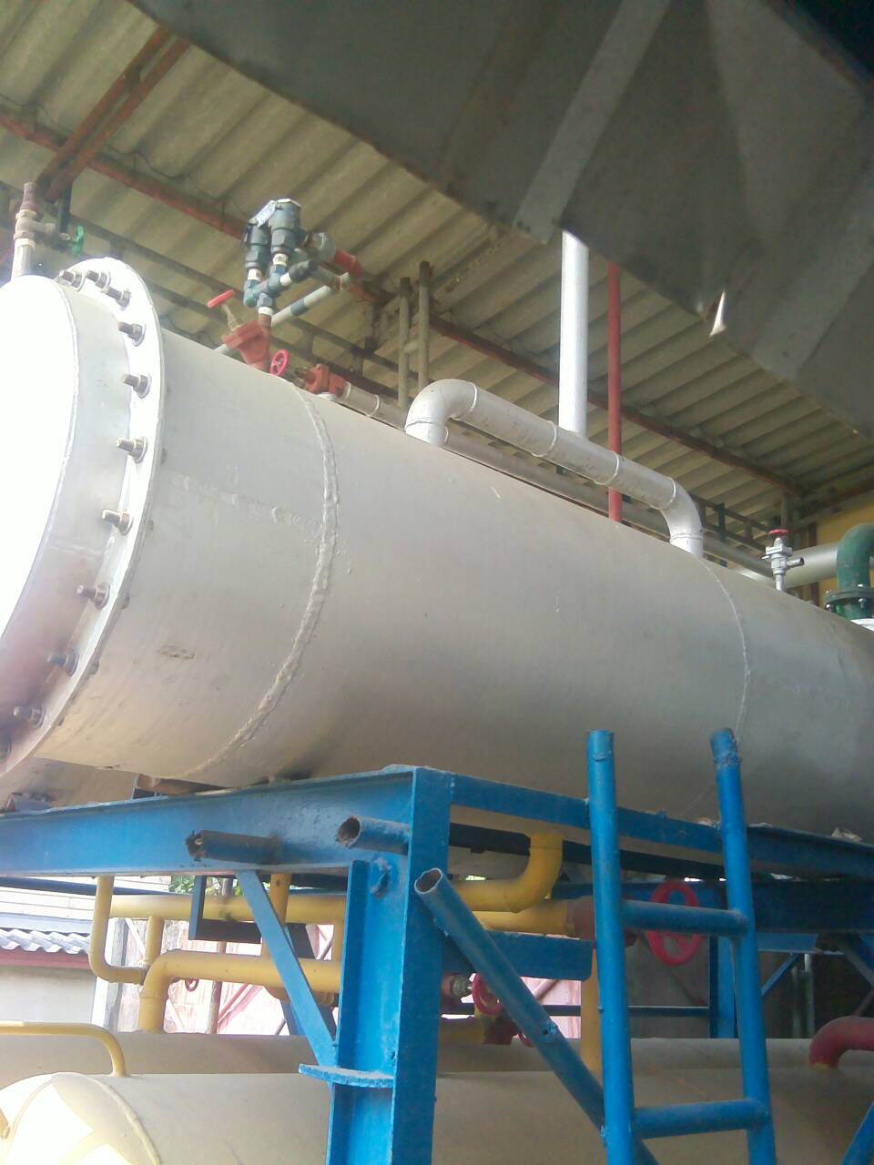 เครื่องทำน้ำแข็งหลอด 30 ตัน คอมเพรสเซอร์ Mycom 6 B ( second hand )