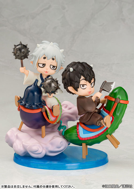 Comic "Hozuki no Reitetsu" Hako to Niwa "Karauri & Nasubi" Complete Figure(Pre-order)