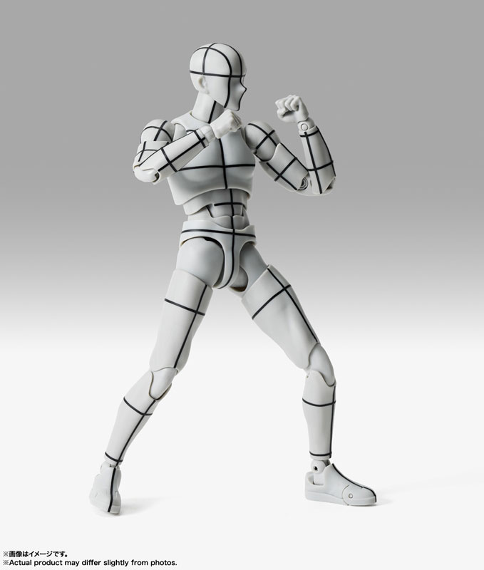 S.H.Figuarts Body-kun -Sports- Edition -Wire Frame- (Gray Color Ver.)(Pre-order)