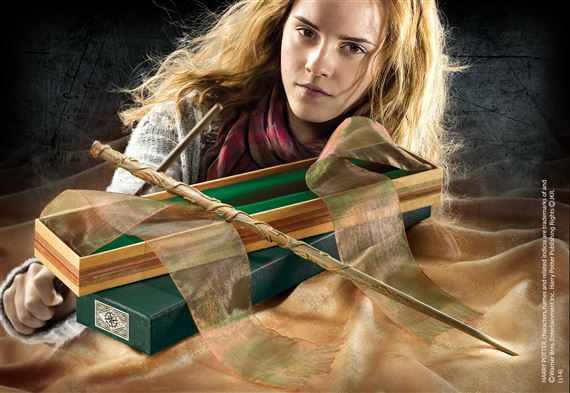 ไม้กายสิทธิ์เฮอร์ไมโอนี่ Hermione Wand Ollivanders Box : Noble Collection