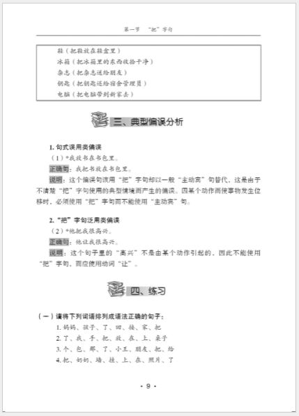 หนังสือภาษาจีน International Chinese Teacher Certificate Preparation Guide-Basic Grammar 国际汉语教师证书备考指南·基础语法篇 International Chinese Teacher Certificate Preparation Guide-Basic Grammar