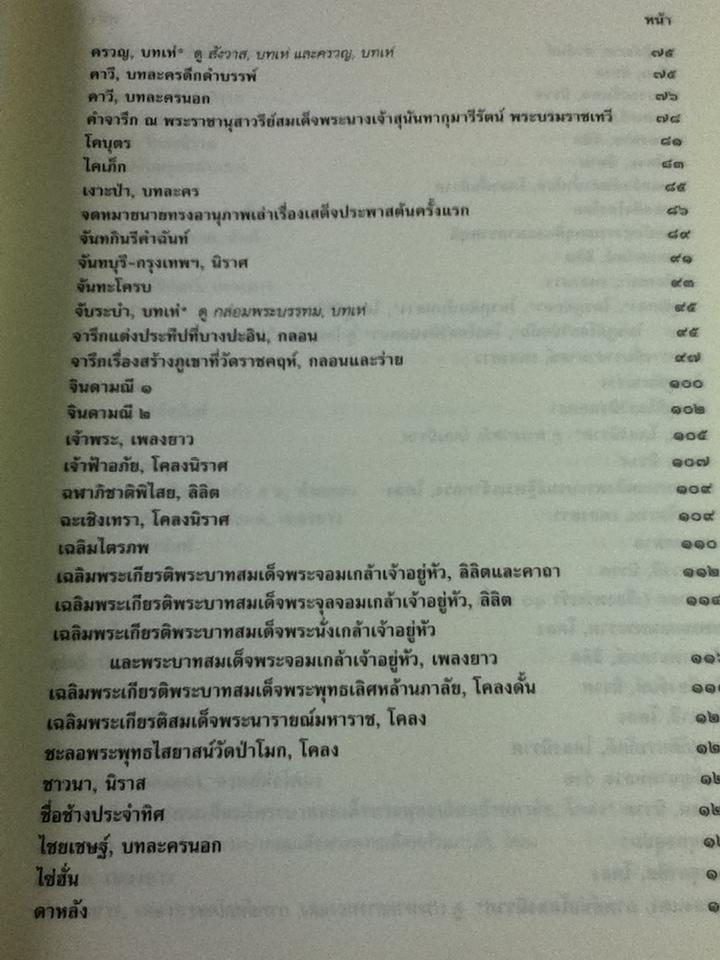 นามานุกรมวรรณคดีไทย ชุดที่ 1 ชื่อวรรณคดี