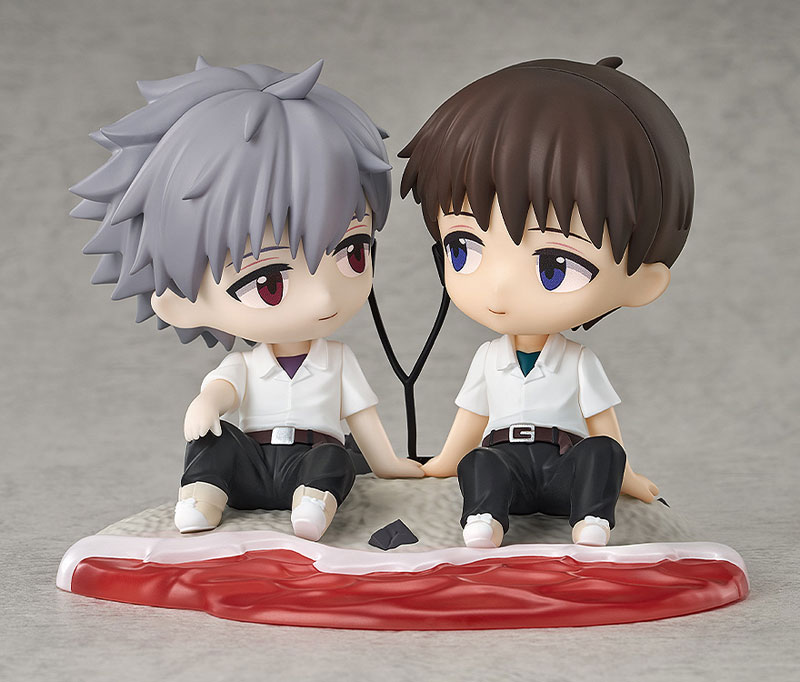 Mini Memory Rebuild of Evangelion Shinji Ikari & Kaworu Nagisa Complete Figure(Pre-order)