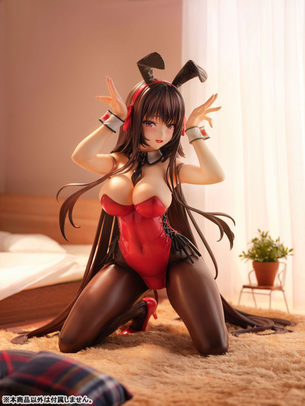 Amakano 2+ Yuuhi Kurohime Bunny Suit ver. 1/4 Complete Figure(Pre-order)(Single Shipment)