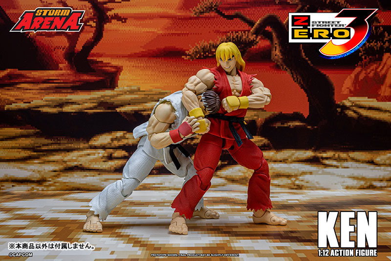 Street Fighter Alpha 3 1/12 Scale Action Figure Ken(Provisional Pre-order)