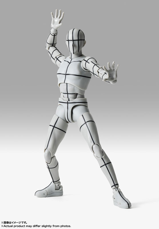S.H.Figuarts Body-kun -Sports- Edition -Wire Frame- (Gray Color Ver.)(Pre-order)
