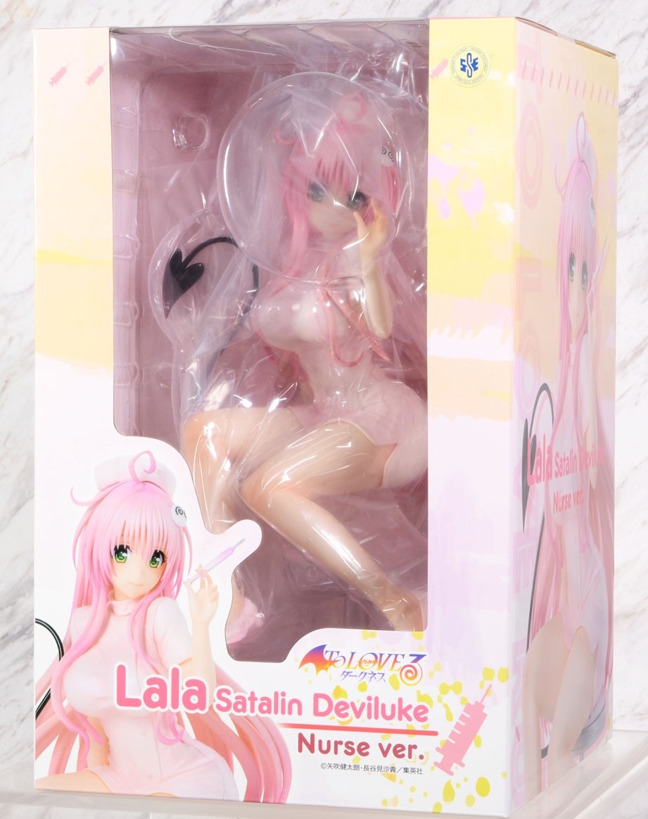 To Love-Ru Darkness Lala Satalin Deviluke Nurse Costume Complete Figure(In-stock)