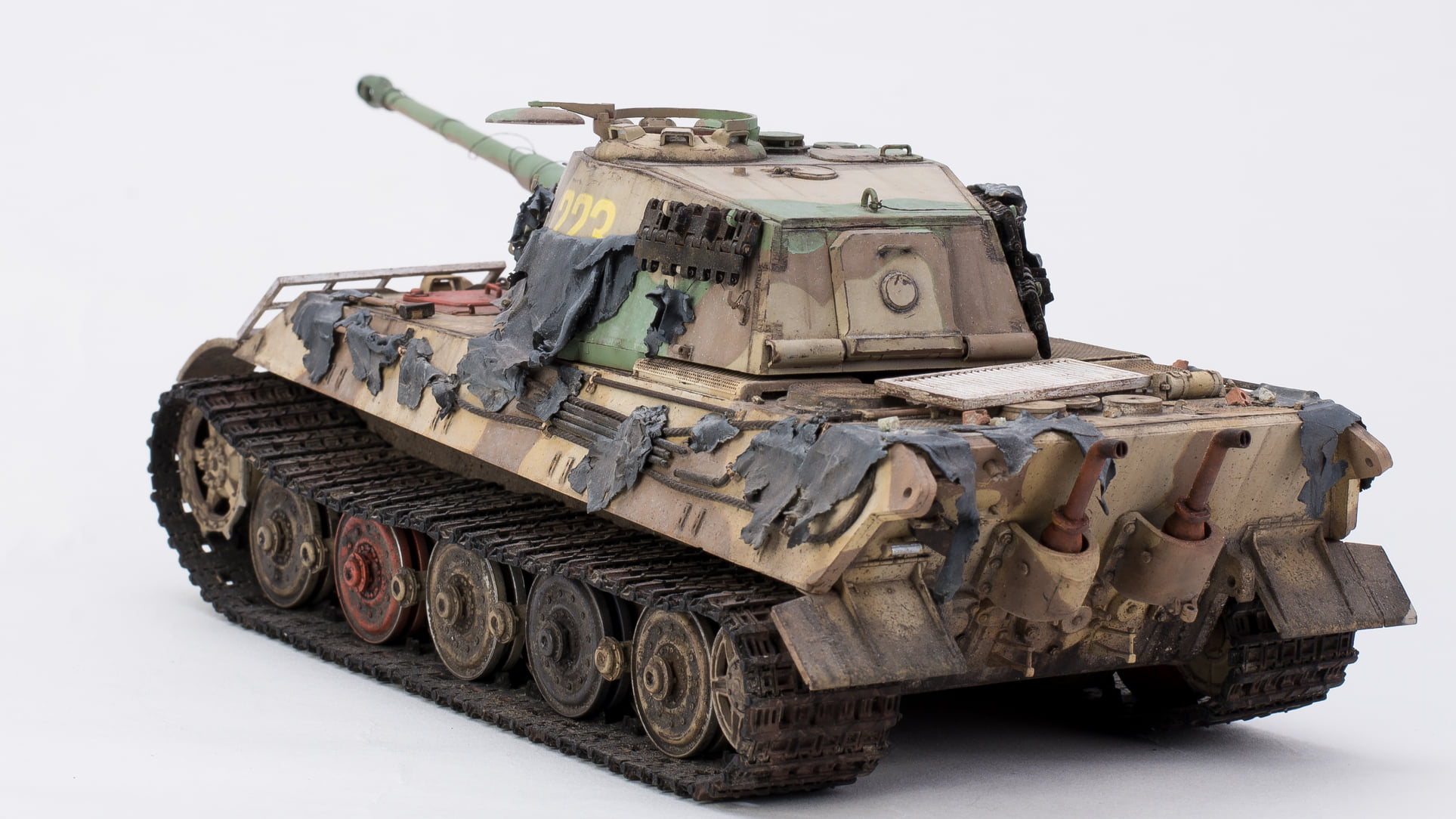 โมเดลรถถัง Meng Model ขนาด 1/35 TS-031 German Heavy Tank Sd.Kfz.182 KING TIGER (HENSCHEL TURRET)