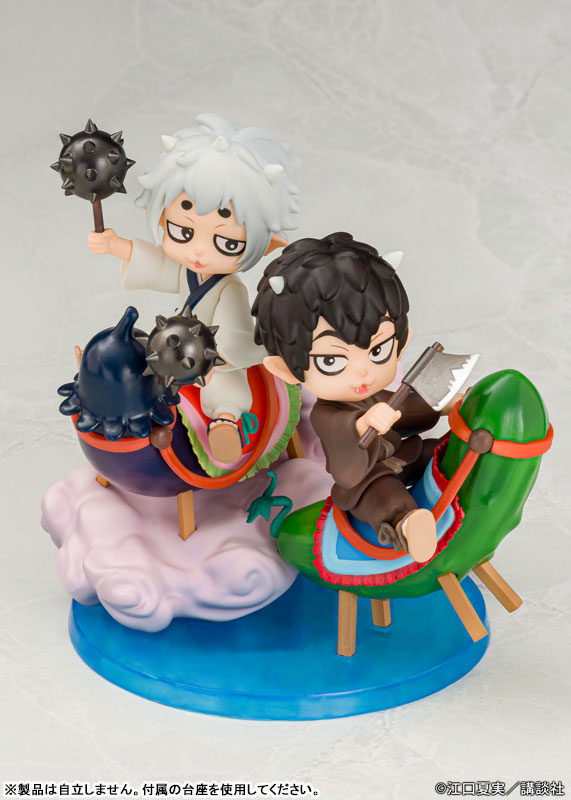 Comic "Hozuki no Reitetsu" Hako to Niwa "Karauri & Nasubi" Complete Figure(Pre-order)