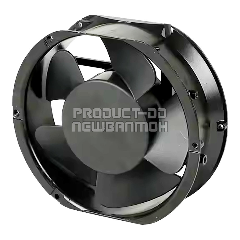 พัดลมระบายความร้อนแบบหัวตัด AC 220V 17250HSL บุช Sleeve Bearing ขนาด 6 นิ้ว (17x15x5 ซม.)