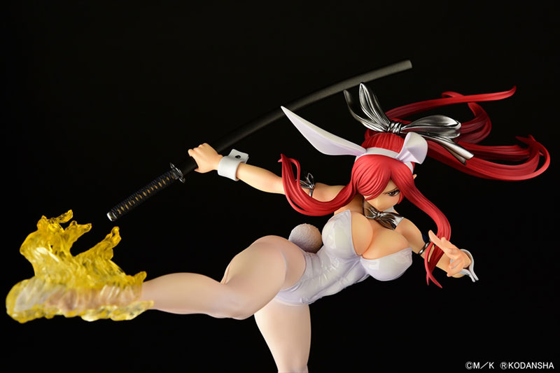 FAIRY TAIL Erza Scarlet High Kick ver. White Rabbit 1/6 Complete Figure(Pre-order)(Single Shipment)