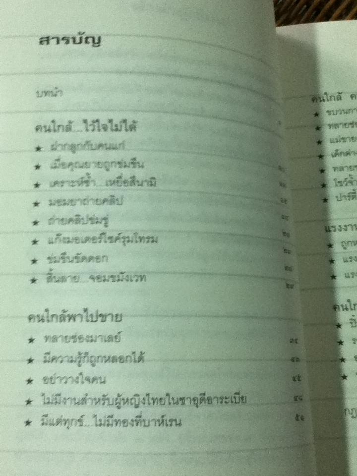 คนใกล้ร้ายกว่าที่คิด/ ปวีณา หงสกุล